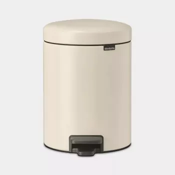 Brabantia NewIcon 5 L pattumiera rotonda beige