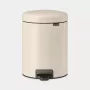 Brabantia NewIcon 5 L pattumiera rotonda beige