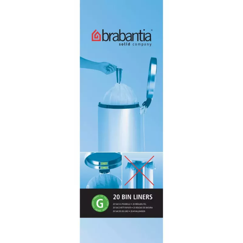 Sacchi per rifiuti Brabantia G 30 L