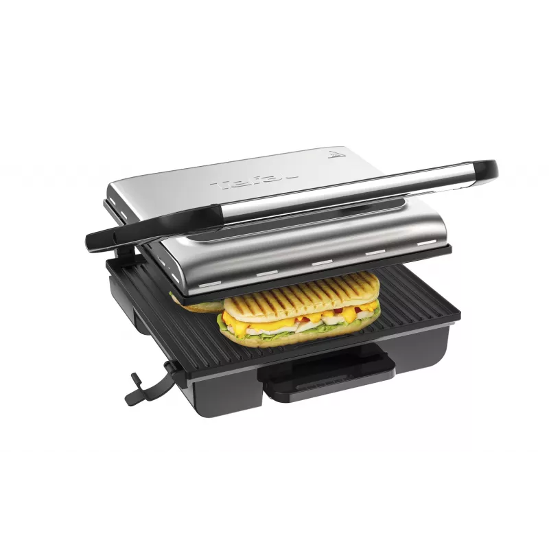 Griglia per contatto Tefal Inicio GC242D 2000W nero acciaio inox