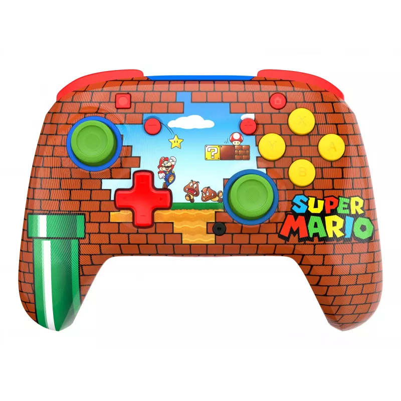 Turtle Beach Rematch Controller wireless per Nintendo Switch, Mario Bricks Reveal