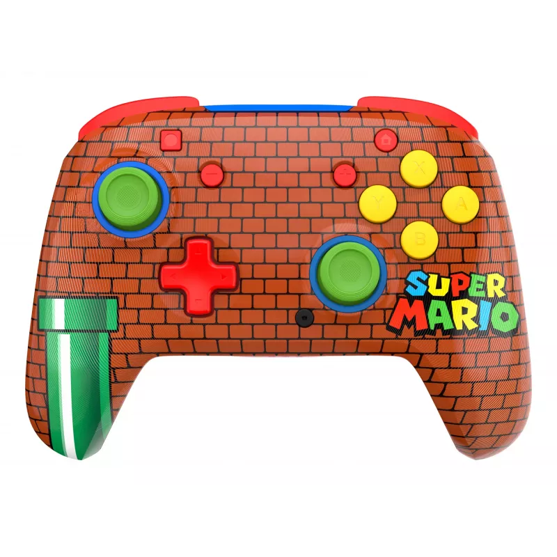 Turtle Beach Rematch Controller wireless per Nintendo Switch, Mario Bricks Reveal