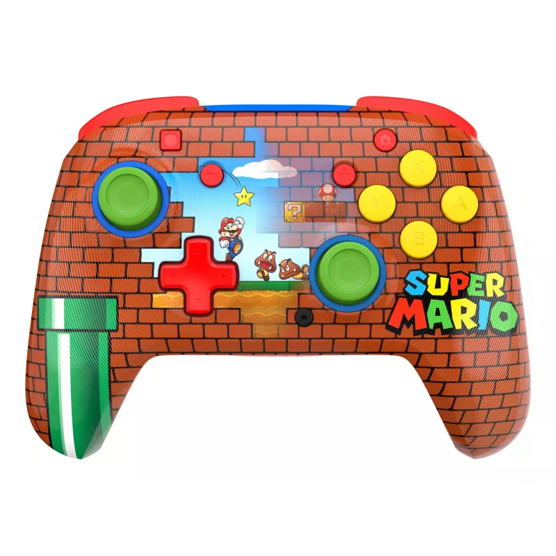 Turtle Beach Rematch Controller wireless per Nintendo Switch, Mario Bricks Reveal