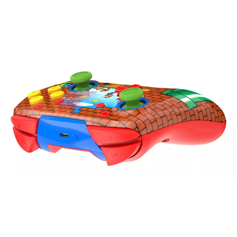 Turtle Beach Rematch Controller wireless per Nintendo Switch, Mario Bricks Reveal