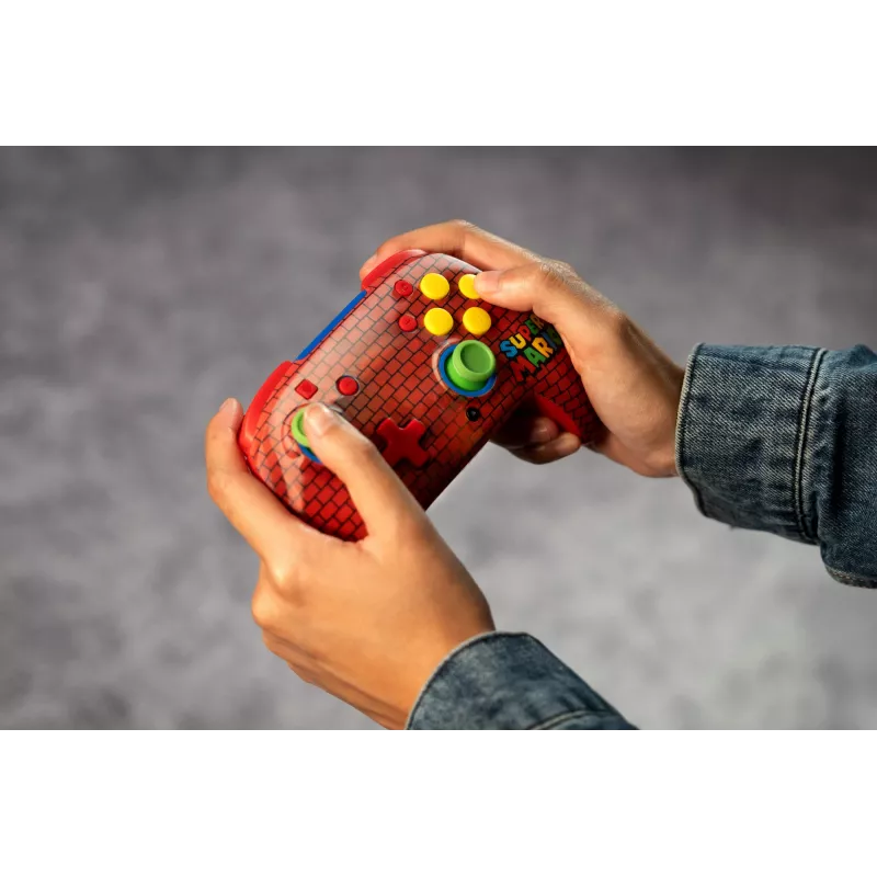 Turtle Beach Rematch Controller wireless per Nintendo Switch, Mario Bricks Reveal