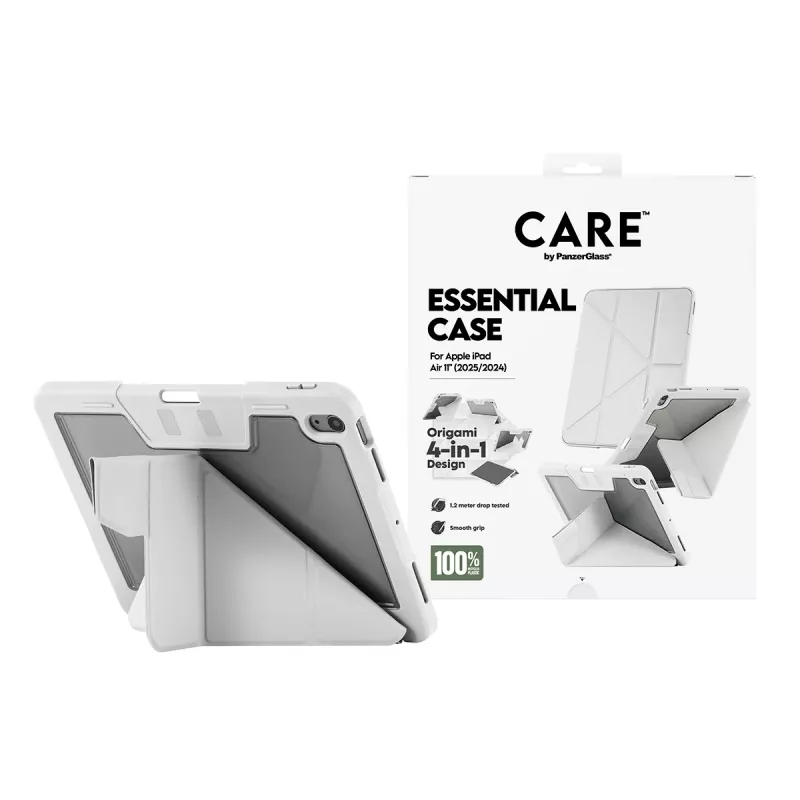 PanzerGlass CARE™ by Essential Case grigio chiaro iPad Air 11 pollici (2024-2026)