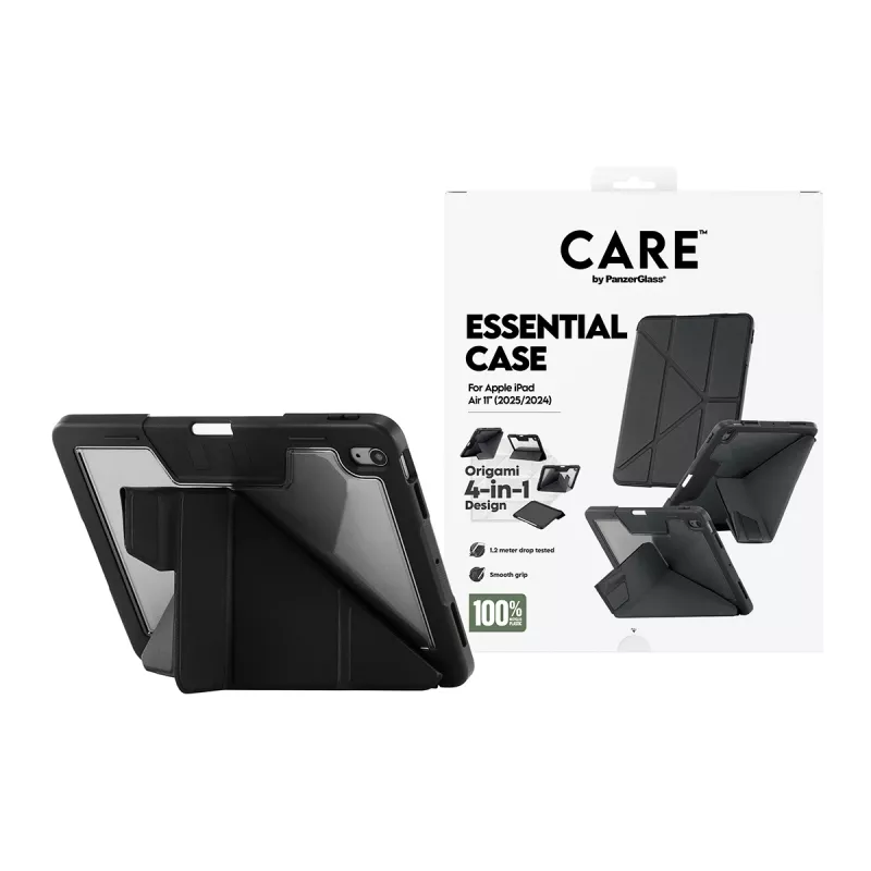 Custodia protettiva per tablet PanzerGlass TPU Essential Case CR76640 nero per iPad Air