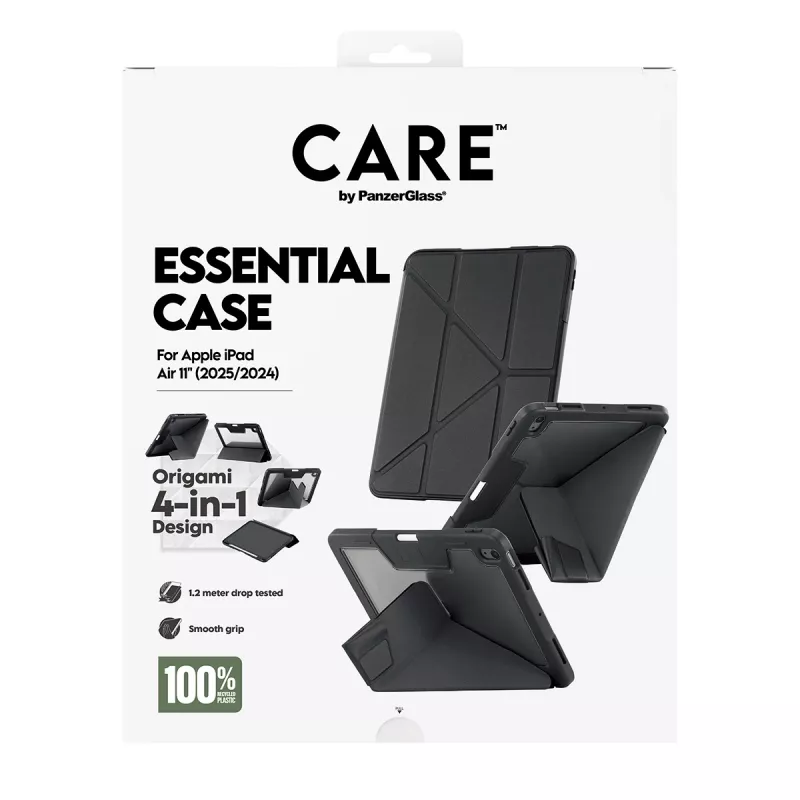 Custodia protettiva per tablet PanzerGlass TPU Essential Case CR76640 nero per iPad Air