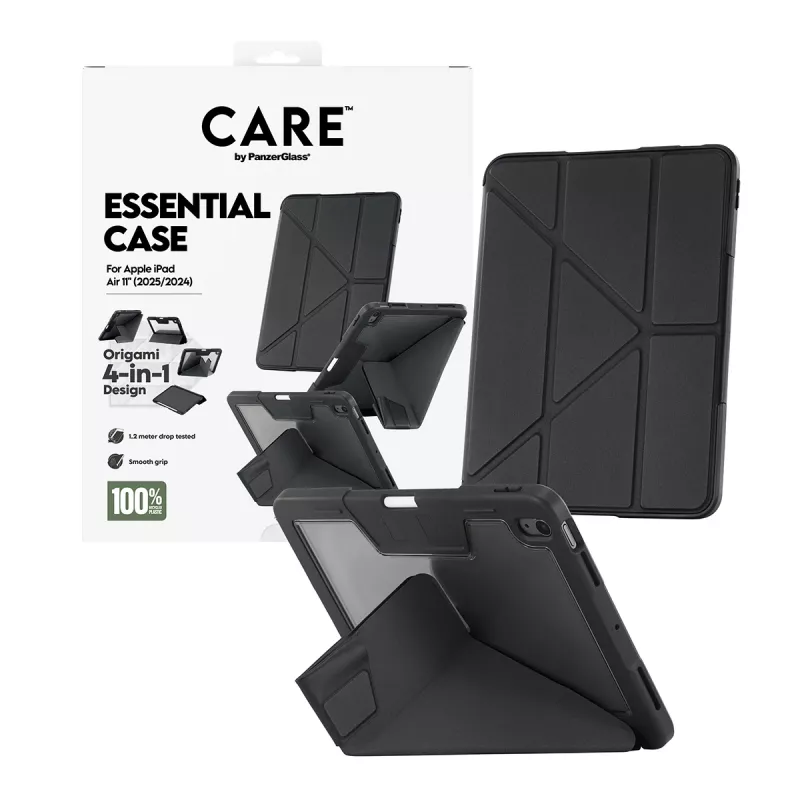 Custodia protettiva per tablet PanzerGlass TPU Essential Case CR76640 nero per iPad Air