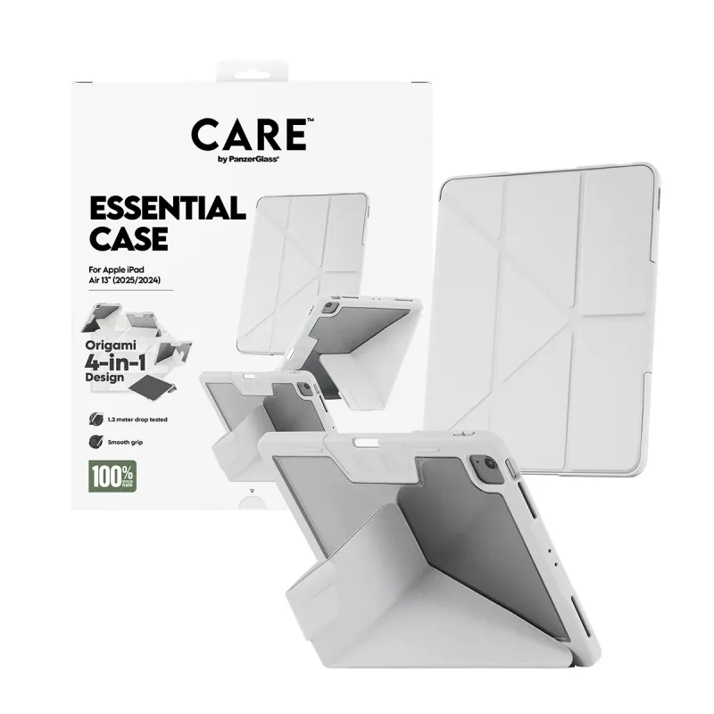 PanzerGlass CARE™ by Essential Case grigio chiaro iPad Air 13 pollici (2024-2026)