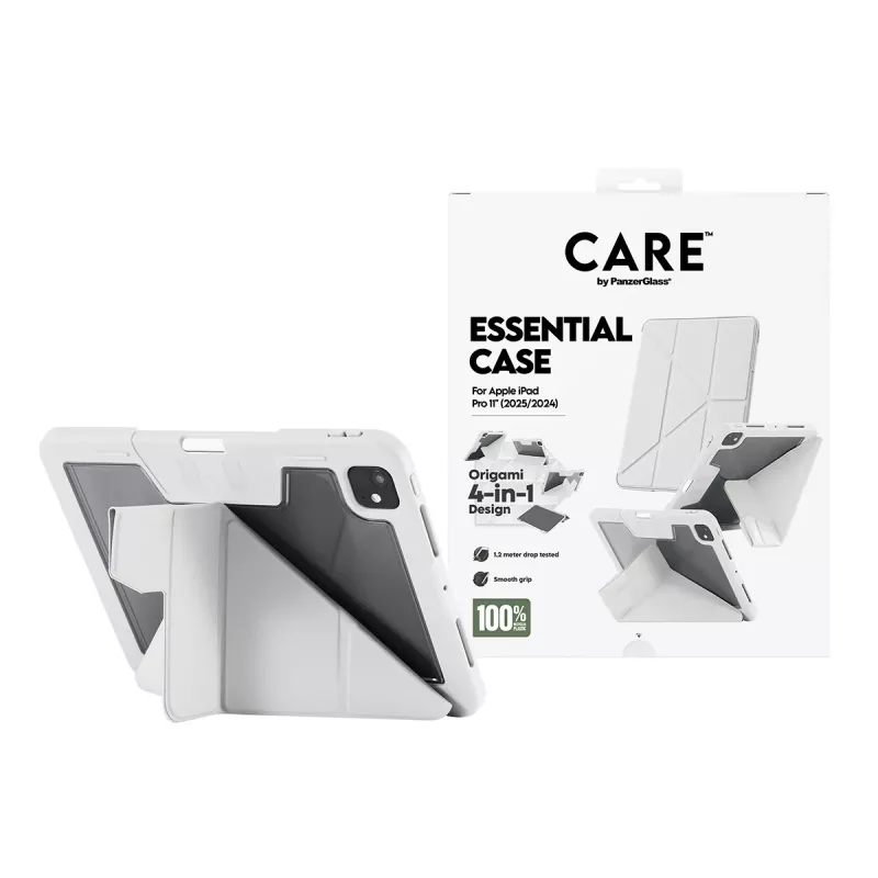 Cover PanzerGlass CARE by ® TPU Essential Case grigio iPad Pro 11 pollici (2024-2025)