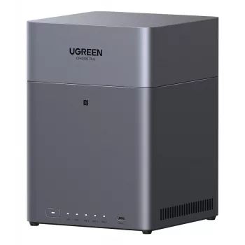 UGREEN NAS DH4300 Plus 4-bay 120TB con 2.5GbE e USB-C