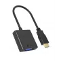 Adattatore HDMI a VGA IcyBox IB-AC502a — adattatore HDMI A (connettore maschio) a VGA (connettore femmina)