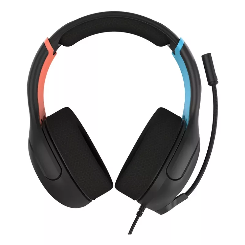 Turtle Beach Airlite Fit Charcoal nero cuffie gaming con filo con microfono Flip-to-Mute, comfort over-ear