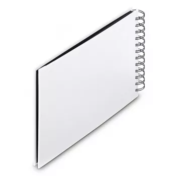 Album fotografico Hama 00009845 bianco 50 fogli 10 x 15 rilegatura a spirale