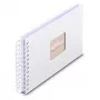 Album fotografico Hama 00009842 bianco 50 fogli 10 x 15 rilegatura a spirale