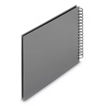 Album fotografico Hama 00009840 grigio 100 fogli 10 x 15 rilegatura a spirale