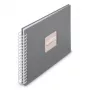 Album fotografico Hama 00009837 grigio 50 fogli 10 x 15 rilegatura a spirale