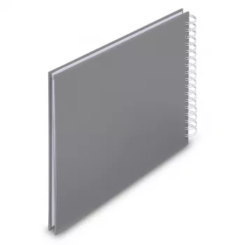 Album fotografico Hama 00009837 grigio 50 fogli 10 x 15 rilegatura a spirale