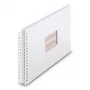 Hama 00009843 Fine Art album fotografico a spirale 28x24, 50 pagine bianche, bianco