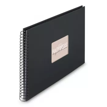 Album fotografico Hama 00009835 nero 300 fogli 10 x 15 rilegatura a spirale