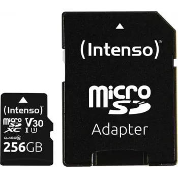 Scheda di memoria Intenso 3433492 256 GB MicroSDXC UHS-I