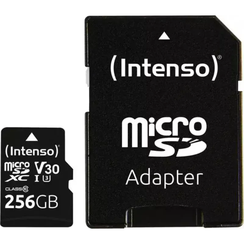 Scheda di memoria Intenso 3433492 256 GB MicroSDXC UHS-I