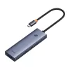 Hub 4in1 Baseus UltraJoy USB-C a USB 3.0 grigio cavo