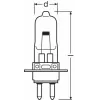 Lampada alogena Osram 64260 30 W
