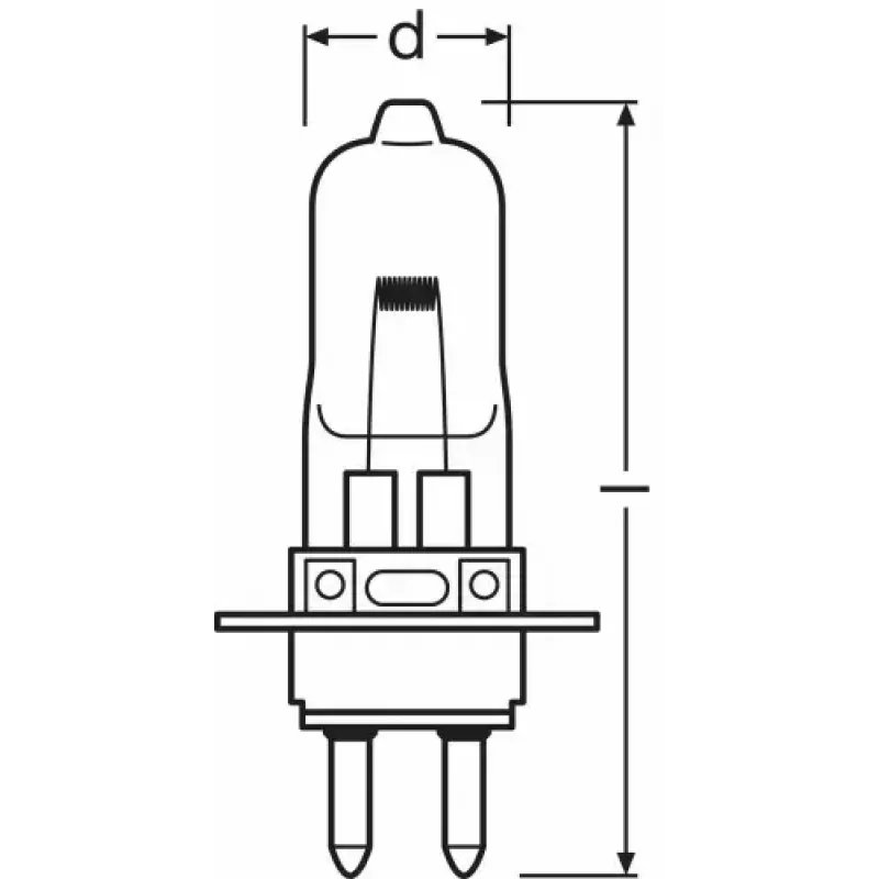 Lampada alogena Osram 64260 30 W