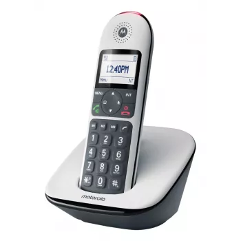 Telefono cordless MOTOROLA CD5001 bianco DECT 1,8 GHz, singolo portatile