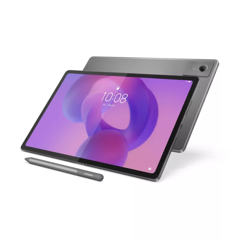 Lenovo Idea Tab Plus ZAG70201SE tablet, 12,1 pollici (30,7 cm) IPS, 8 GB RAM, 256 GB, Wi-Fi, Android 15, con penna, grigio