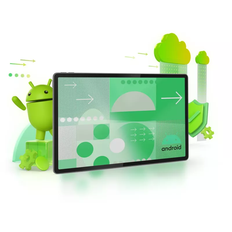 Lenovo Idea Tab Plus ZAG70201SE tablet, 12,1 pollici (30,7 cm) IPS, 8 GB RAM, 256 GB, Wi-Fi, Android 15, con penna, grigio