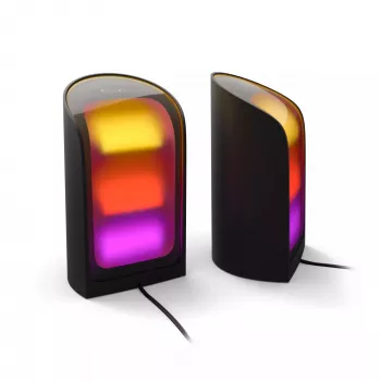 Lampada wallwasher Philips Hue Play Wallwasher — LED 1035 lm, multicolore, nero, alluminio/plastica, 100–240 V