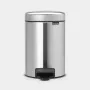 Cestino Brabantia NewIcon 3L acciaio opaco