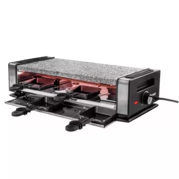 Raclette-grill Unold Delice Basic 1200 W 8 persone nero acciaio inox