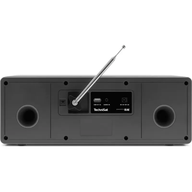 Radio digitale TechniSat DIGITRADIO 3 VOICE nero argento