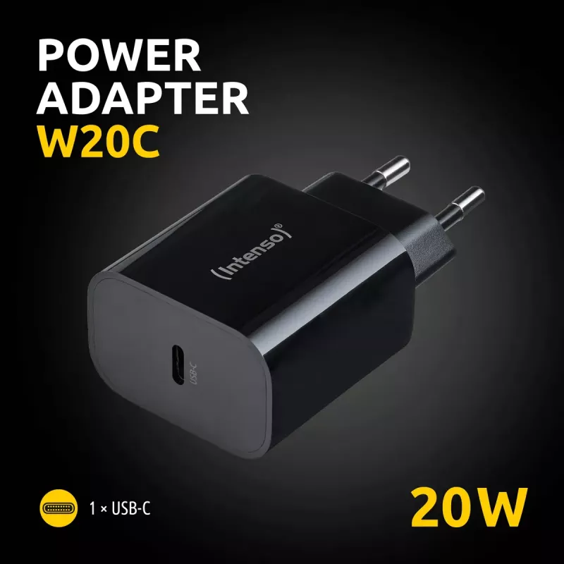 Alimentatore Intenso W20C 20W USB-C nero