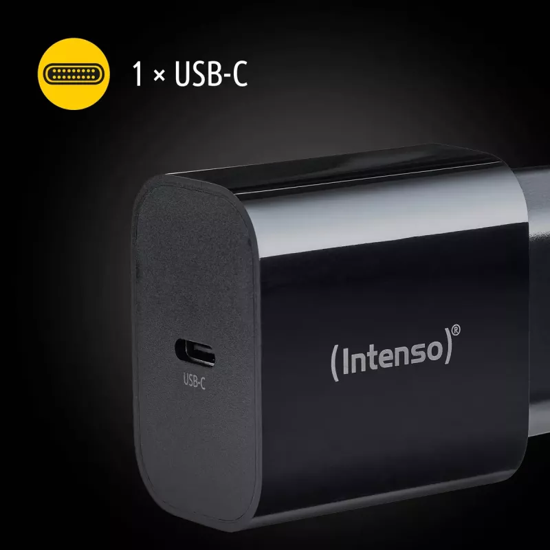 Alimentatore Intenso W20C 20W USB-C nero