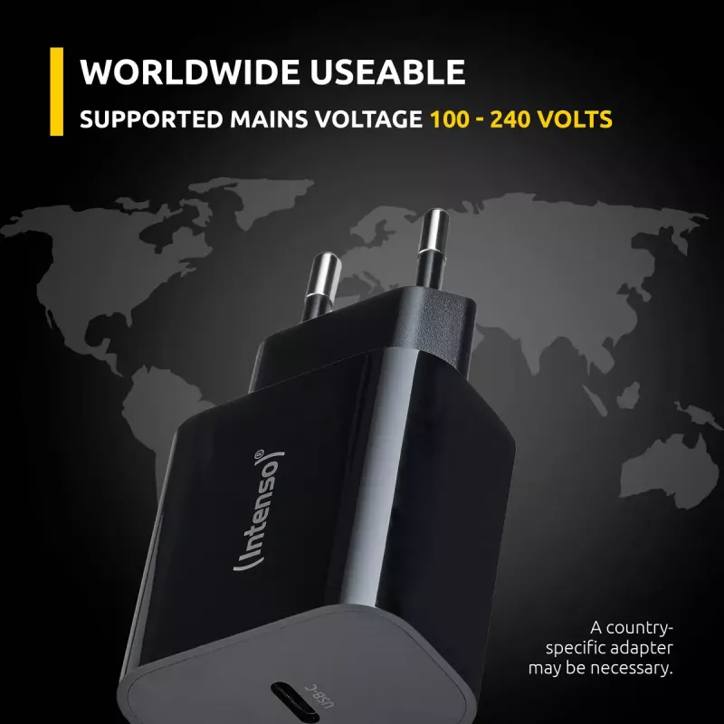 Alimentatore Intenso W20C 20W USB-C nero