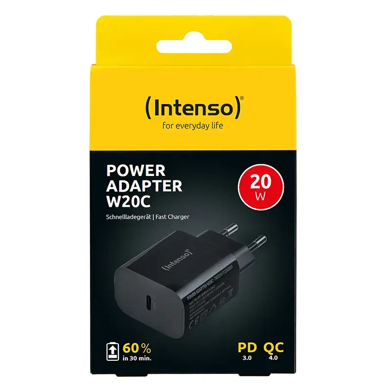 Alimentatore Intenso W20C 20W USB-C nero