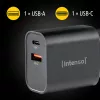 Alimentatore Intenso W30AC 30 W USB-A USB-C nero