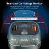 Caricabatterie da auto Vention 3 porte USB (USB-C + 2× USB-A) 30W/18W/5W nero