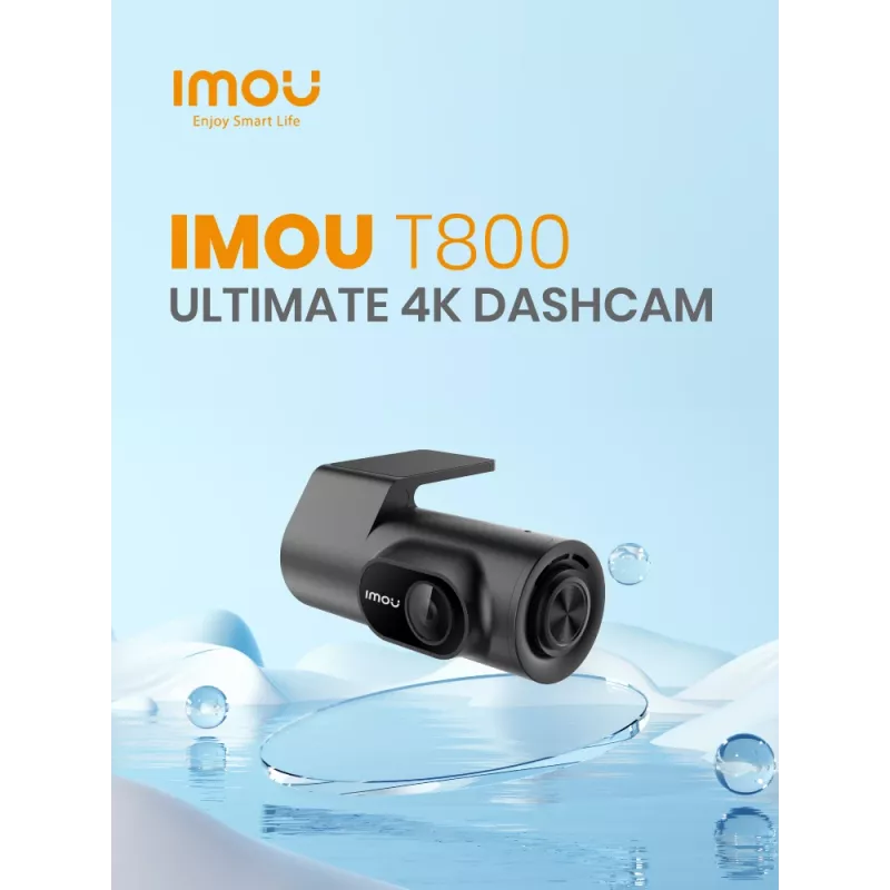 Dashcam Imou T800 4K Ultra HD Wi-Fi DC nero