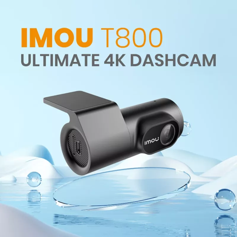 Dashcam Imou T800 4K Ultra HD Wi-Fi DC nero