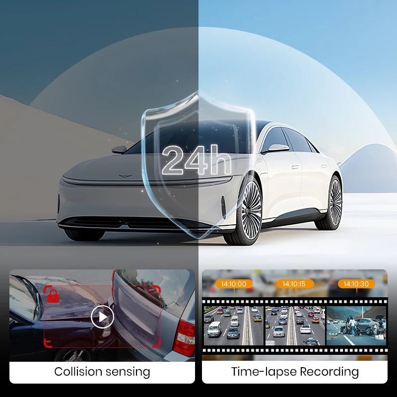 Dashcam Imou T800 4K Ultra HD Wi-Fi DC nero