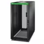 APC Easy Rack, 24U, nero, con tetto, ruote, piedini, 4 staffe e pannelli laterali, senza fondo, 1198H x 600B x 1200T mm