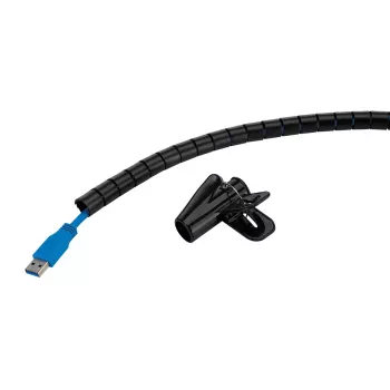 Fascetta per gestione cavi Neomounts ADS06-140BL per cavi Ø15 mm, nero