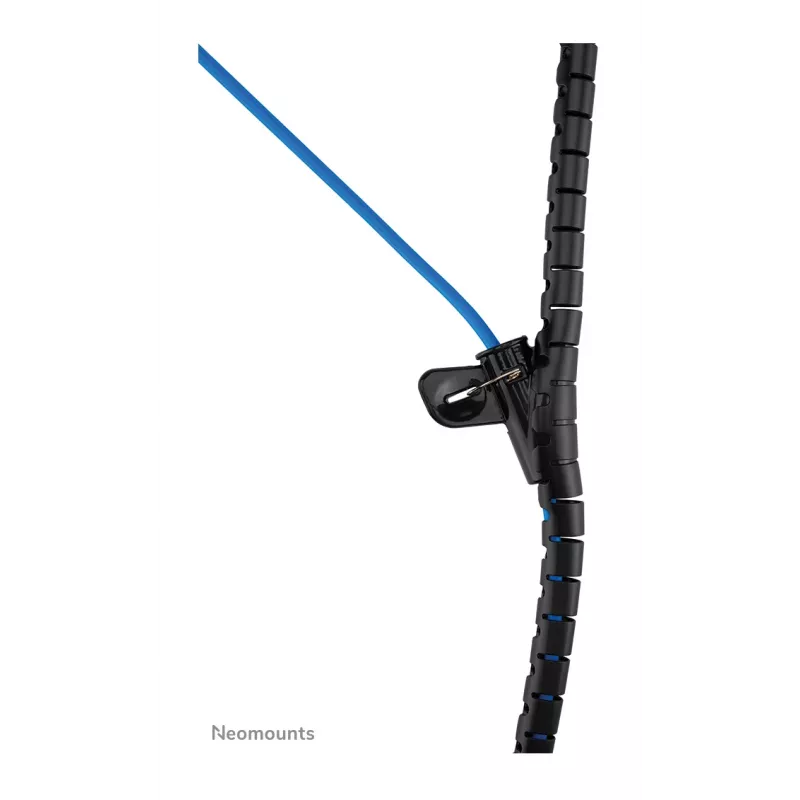 Fascetta per gestione cavi Neomounts ADS06-140BL per cavi Ø15 mm, nero