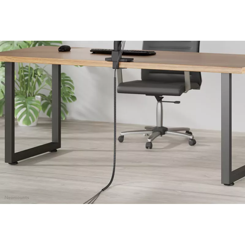 Fascetta per gestione cavi Neomounts ADS06-140BL per cavi Ø15 mm, nero